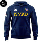 New York Yankees 2026 25th Anniversary 9/11 NYPD Hoodie T-Shirt
