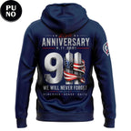 New York Yankees 2026 25th Anniversary 9/11 NYPD Hoodie T-Shirt