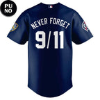 New York Yankees 2026 25th Anniversary 9/11 Never Forget Baseball Jersey
