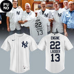 New York Yankees 2026 Engine 22 Ladder 13 Tribute Firefighter Baseball Jersey