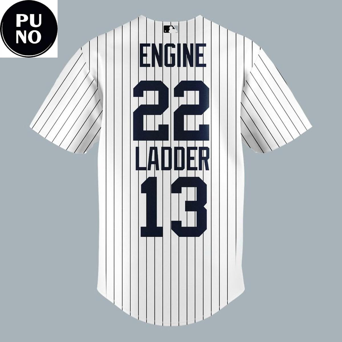 New York Yankees 2026 Engine 22 Ladder 13 Tribute Firefighter Baseball Jersey