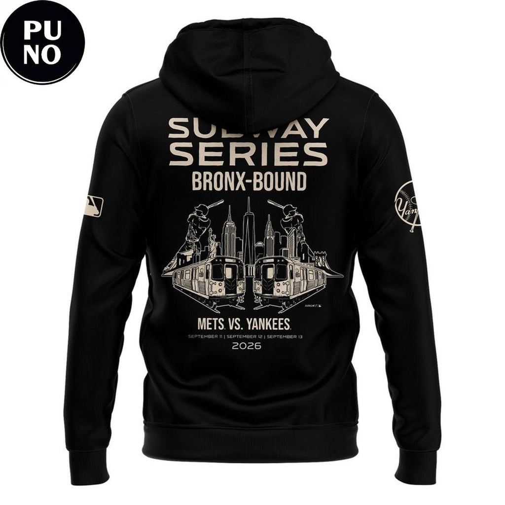 New York Yankees 2026 Subway Series Bronx-Bound Hoodie T-Shirt