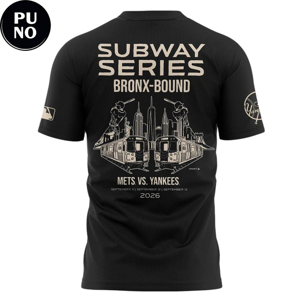 New York Yankees 2026 Subway Series Bronx-Bound Hoodie T-Shirt