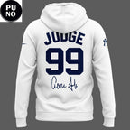 New York Yankees 2026 Welcome Back Aaron Judge #99 Hoodie T-Shirt