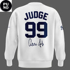 New York Yankees 2026 Welcome Back Aaron Judge #99 Hoodie T-Shirt
