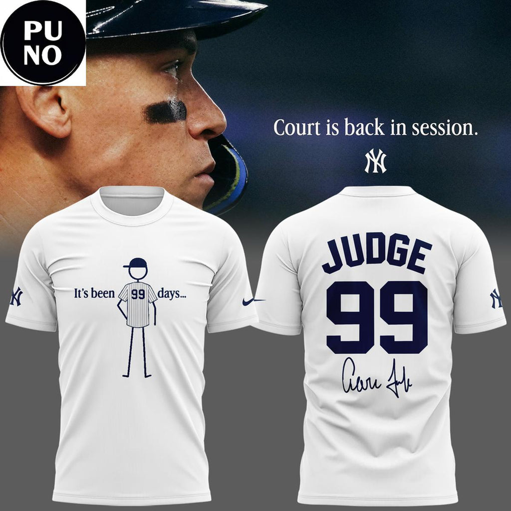 New York Yankees 2026 Welcome Back Aaron Judge #99 Hoodie T-Shirt