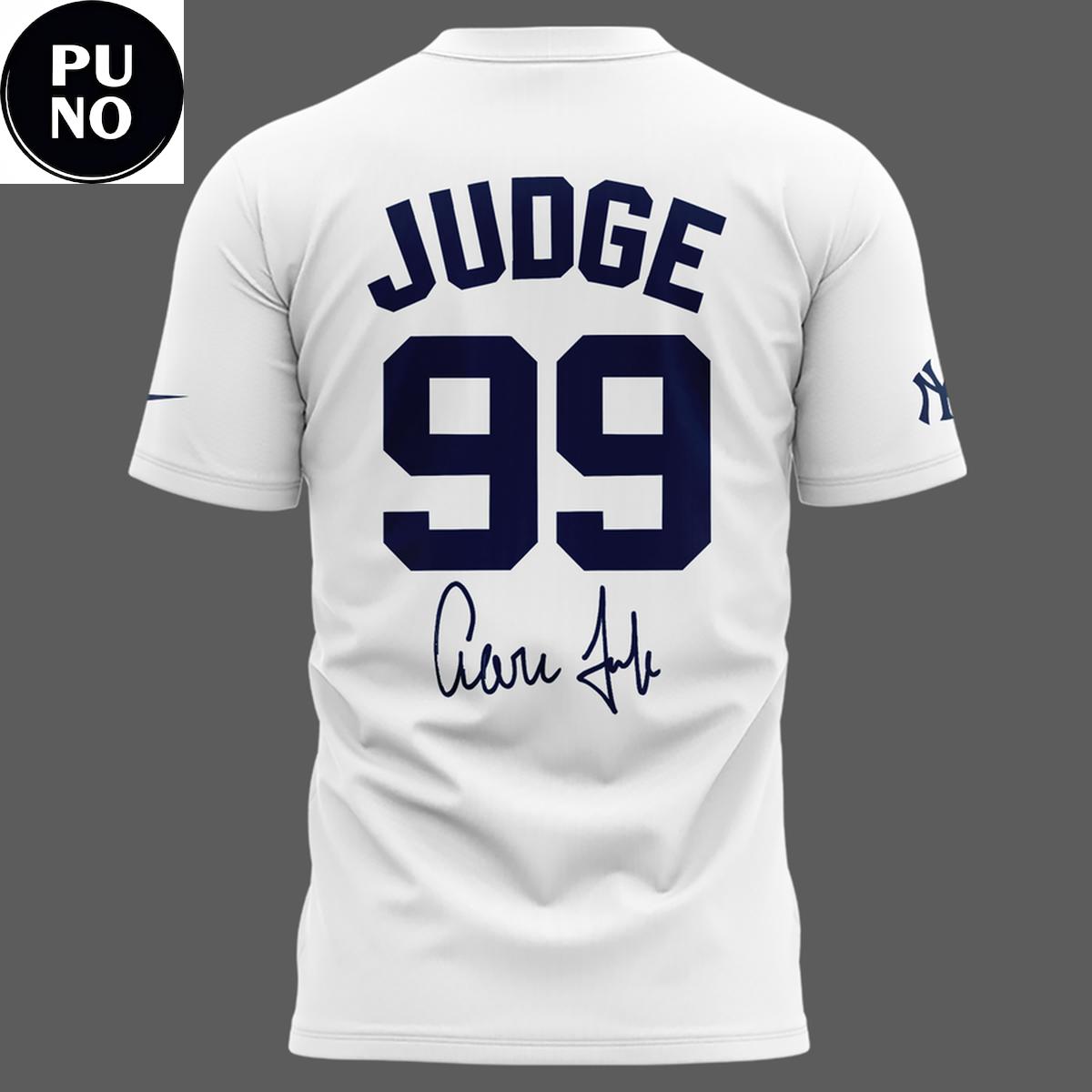 New York Yankees 2026 Welcome Back Aaron Judge #99 Hoodie T-Shirt