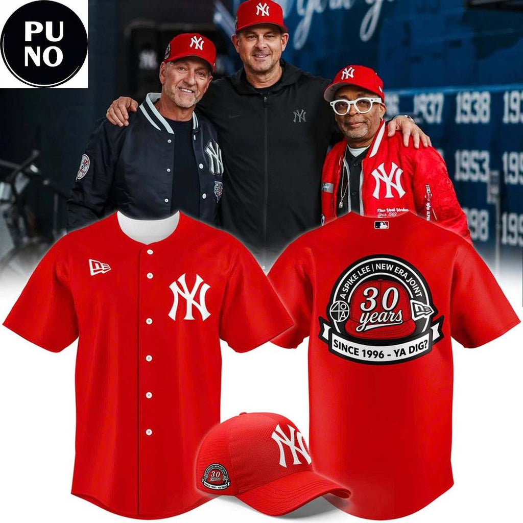 New York Yankees 30th Anniversary 2026 Red Baseball Jersey