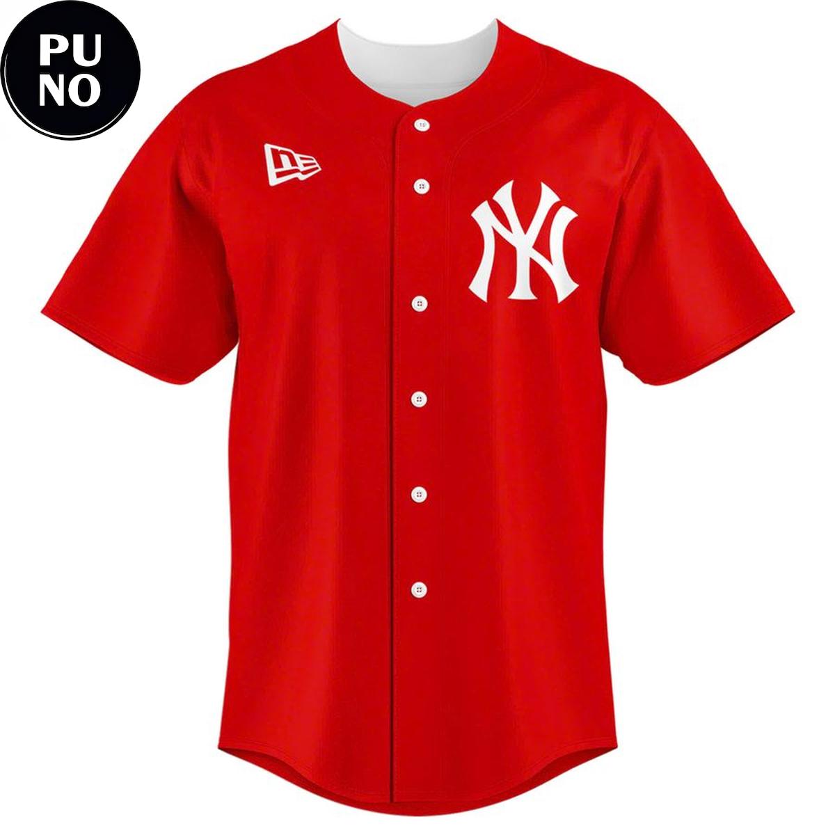 New York Yankees 30th Anniversary 2026 Red Baseball Jersey