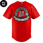 New York Yankees 30th Anniversary 2026 Red Baseball Jersey