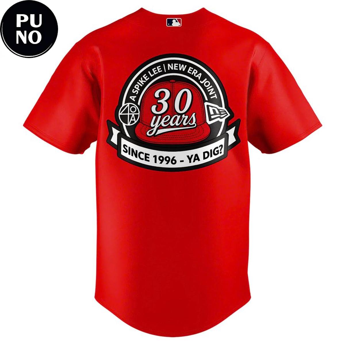 New York Yankees 30th Anniversary 2026 Red Baseball Jersey
