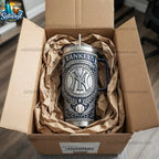 New York Yankees 40oz Baseball Fan Insulated Tumbler 2026
