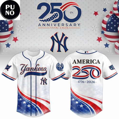 New York Yankees America 250 Anniversary 1776-2026 Baseball Jersey