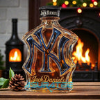 New York Yankees Baseball Team Whiskey Bottle