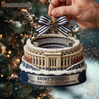 New York Yankees Bronx Bombers 125th Anniversary Ballpark Christmas Ornament