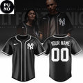 New York Yankees Fashion Black Out Replica 2026 Personalized Baseball Jersey