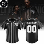 New York Yankees Fashion Black Out Replica 2026 Personalized Baseball Jersey