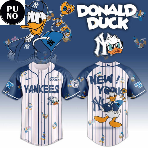 New York Yankees x Donald Duck 2026 Baseball Jersey