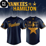 New York Yankees x Hamilton 2026 Im Not Throwing Away My Shot Baseball Jersey