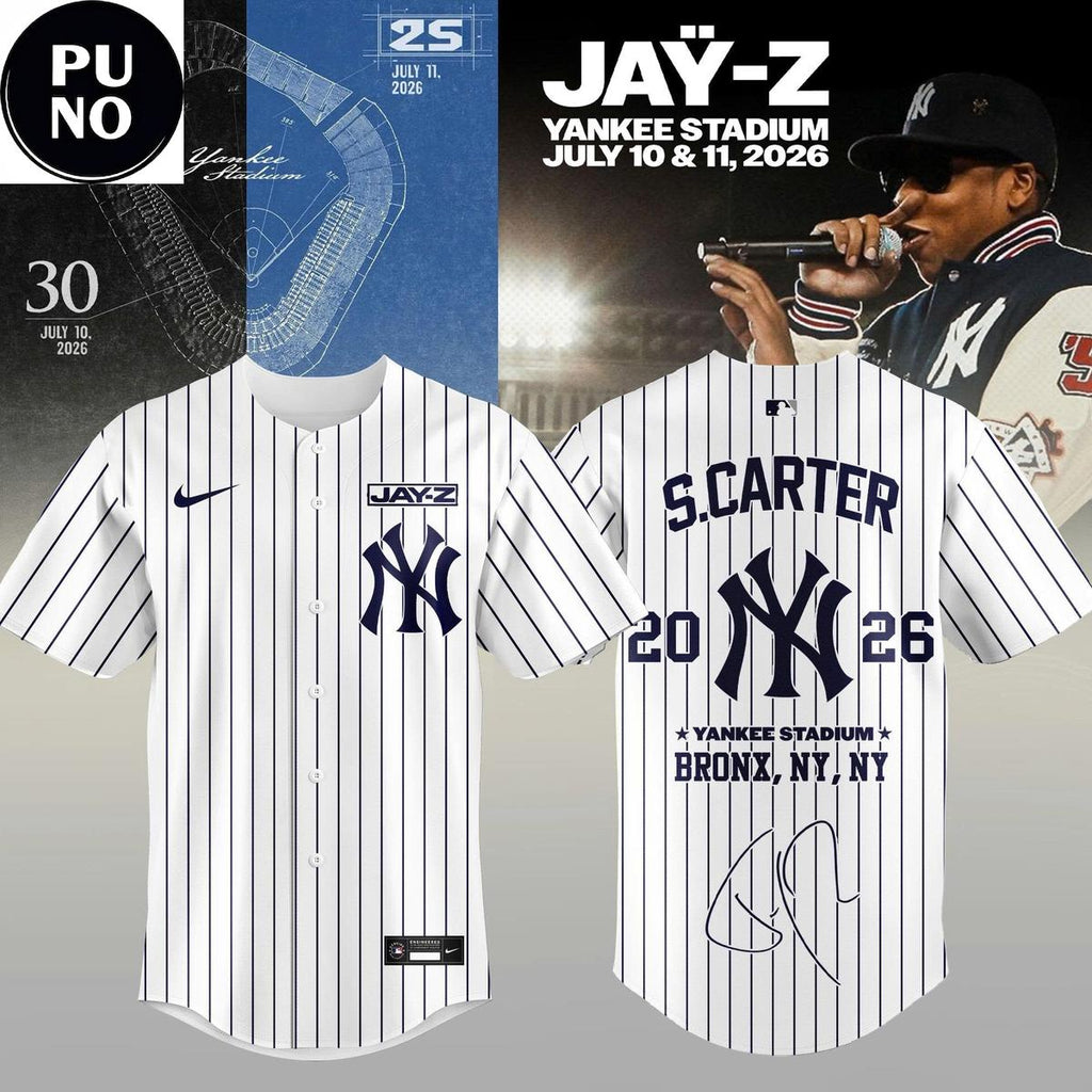 New York Yankees x Jay-Z Night 2026 Anniversary Show Baseball Jersey