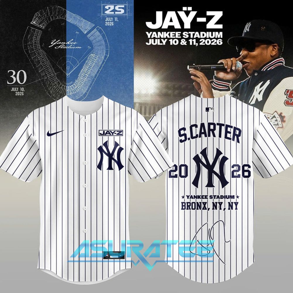 New York Yankees x Jay-Z Hometown Show 2026 Limited Edition Jersey