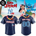 New York Yankees x Lilo & Stitch 2026 Personalized Baseball Jersey