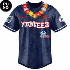 New York Yankees x Lilo & Stitch 2026 Personalized Baseball Jersey