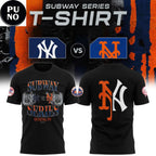 New York Yankees x New York Mets 2026 Subway T-Shirt