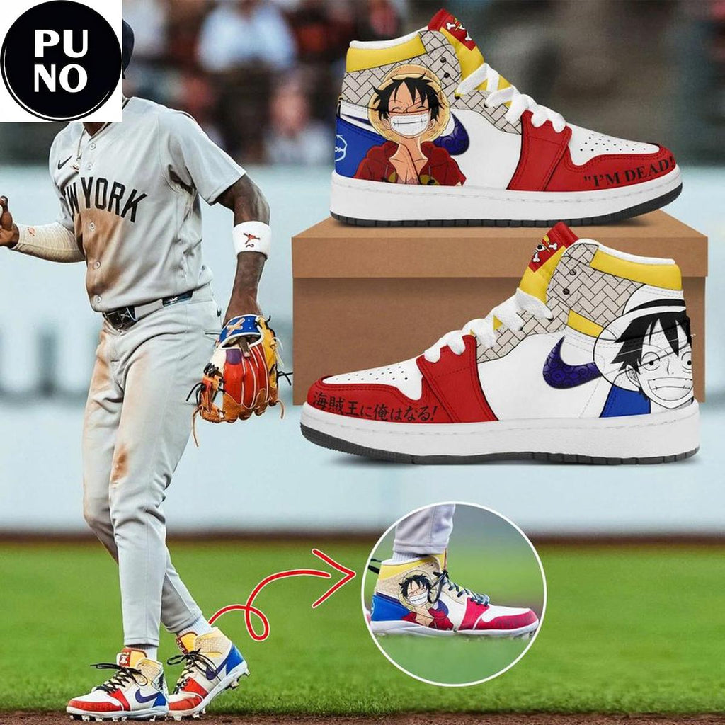 New York Yankees x One Piece 2026 Air Jordan 1 Sneakers