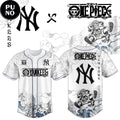 New York Yankees x One Piece 2026 Luffy The Gear 5 Baseball Jersey
