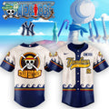 New York Yankees x One Piece Straw Hat Crew Jersey