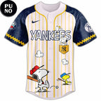 New York Yankees x Peanuts Night 2026 Snoopy Baseball Jersey