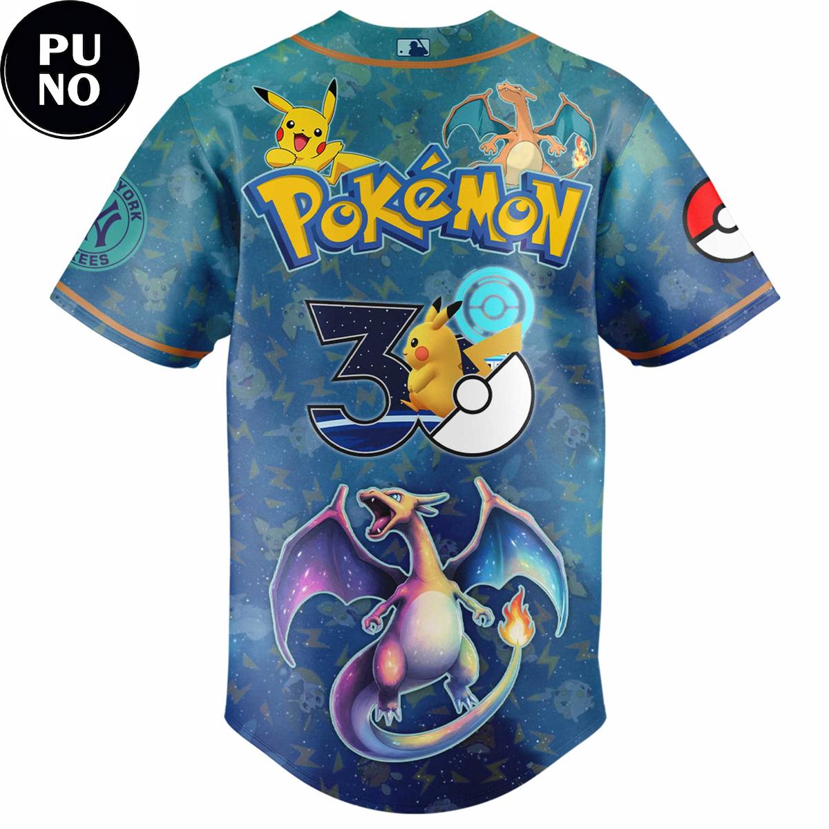 New York Yankees x Pokémon Day 2026 Baseball Jersey