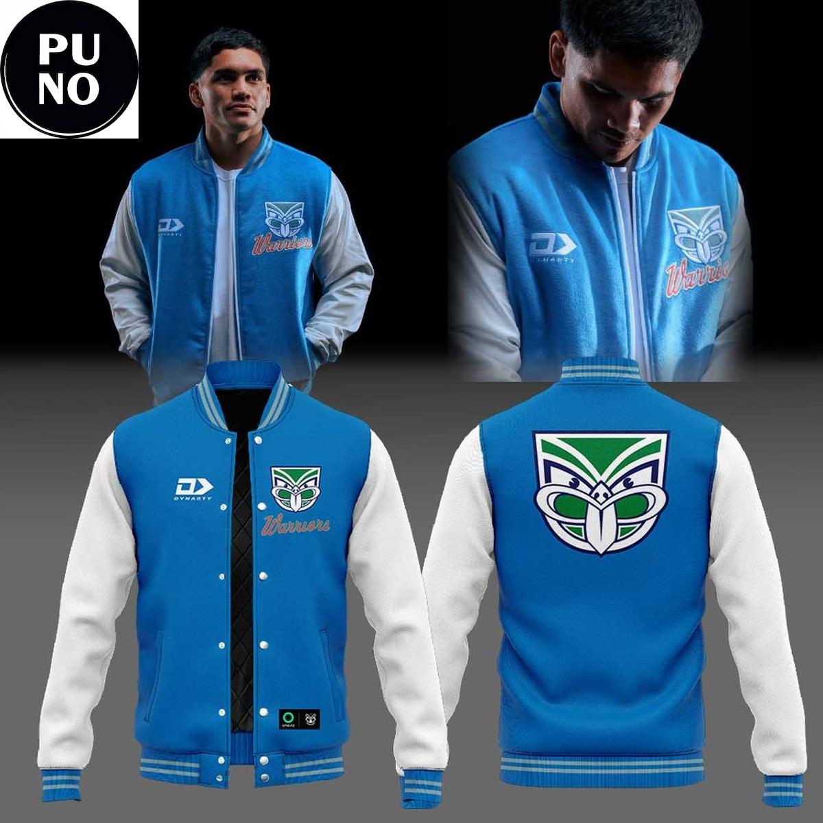 New Zealand Warriors 2026 New Baseball Jacket