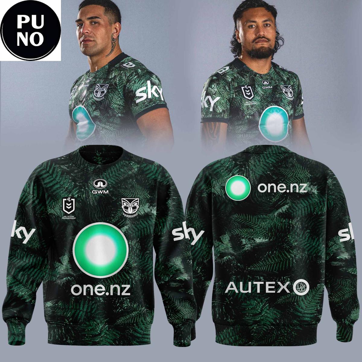 New Zealand Warriors 2026 New Season Hoodie T-Shirt