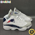 New England Patriots Nfl Ver 7 Air Jordan 13 Sneaker