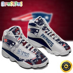 New England Patriots Nfl Ver 9 Air Jordan 13 Sneaker