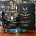 Newcastle United 145th Anniversary Commemorative Whiskey Glass