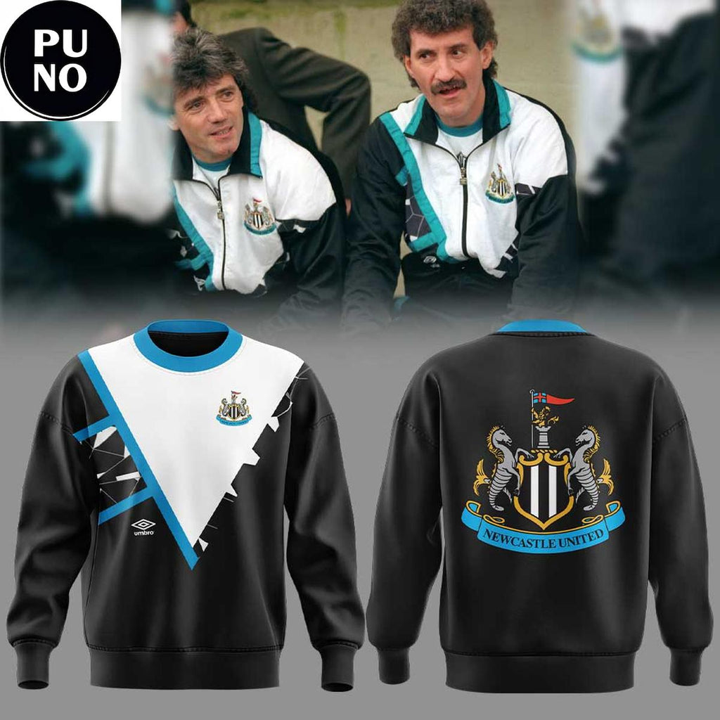 Newcastle United 1990-91 Retro Hoodie Shirt