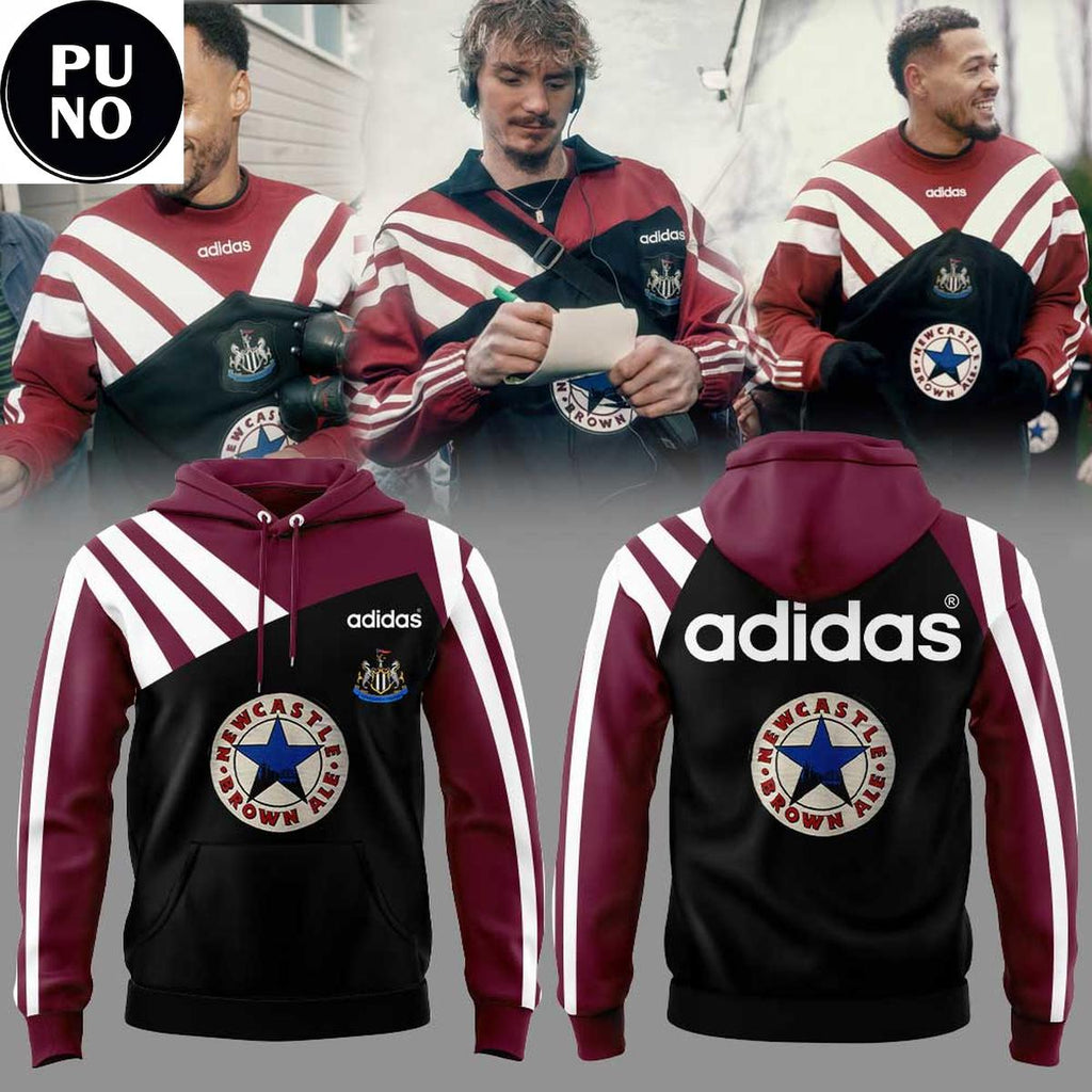 Newcastle United x adidas Go Retro 95 Hoodie Shirt