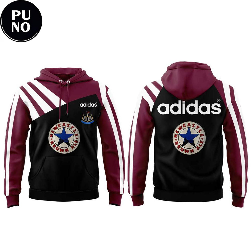 Newcastle United x adidas Go Retro 95 Hoodie Shirt