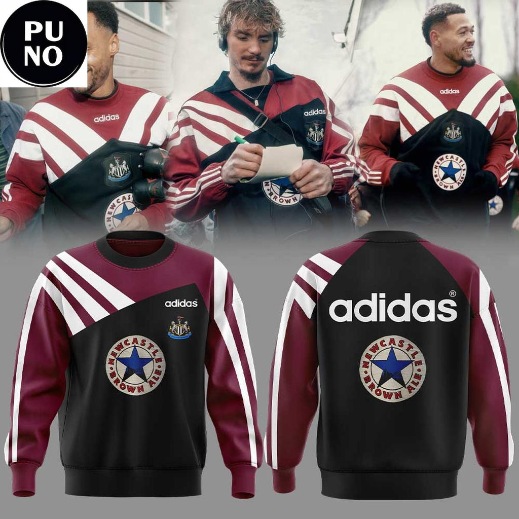 Newcastle United x adidas Go Retro 95 Hoodie Shirt