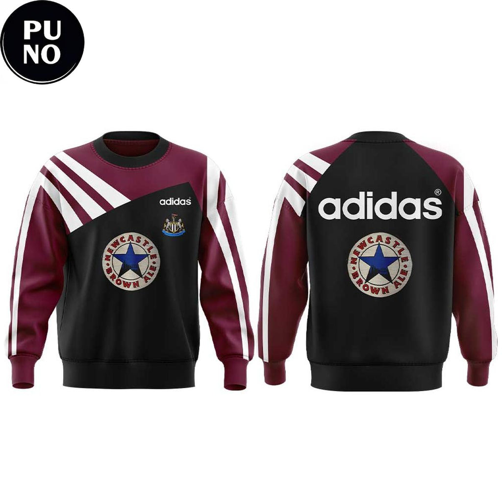Newcastle United x adidas Go Retro 95 Hoodie Shirt