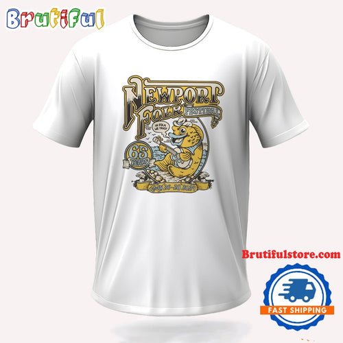 Newport Folk Fest 65Th Anniversary Tour T Shirt