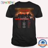 Nickelback Get Rollin Tour 2024 T Shirt