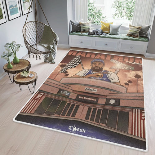Nipsey Hussle The Marathon Hip-hop 90s Rug