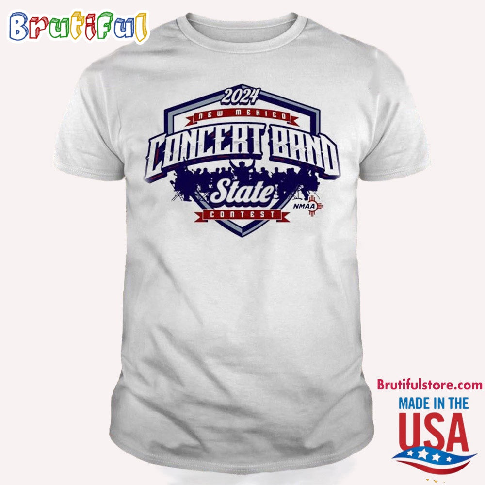 Nmaa State 2024 New Mexico Championship Concert Band T Shirt