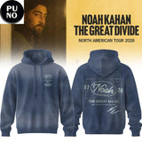 Noah Kahan The Great Divide Tour 2026 Pit Stop Hoodie
