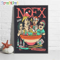 Nofx Final Japan Tour Ramen 2024 Wall Art Poster Canvas