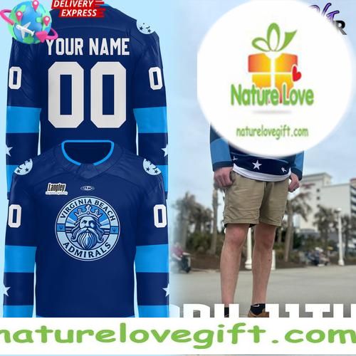 Virginia Beach Admirals 2026 Hockey Jersey Norfolk NHL